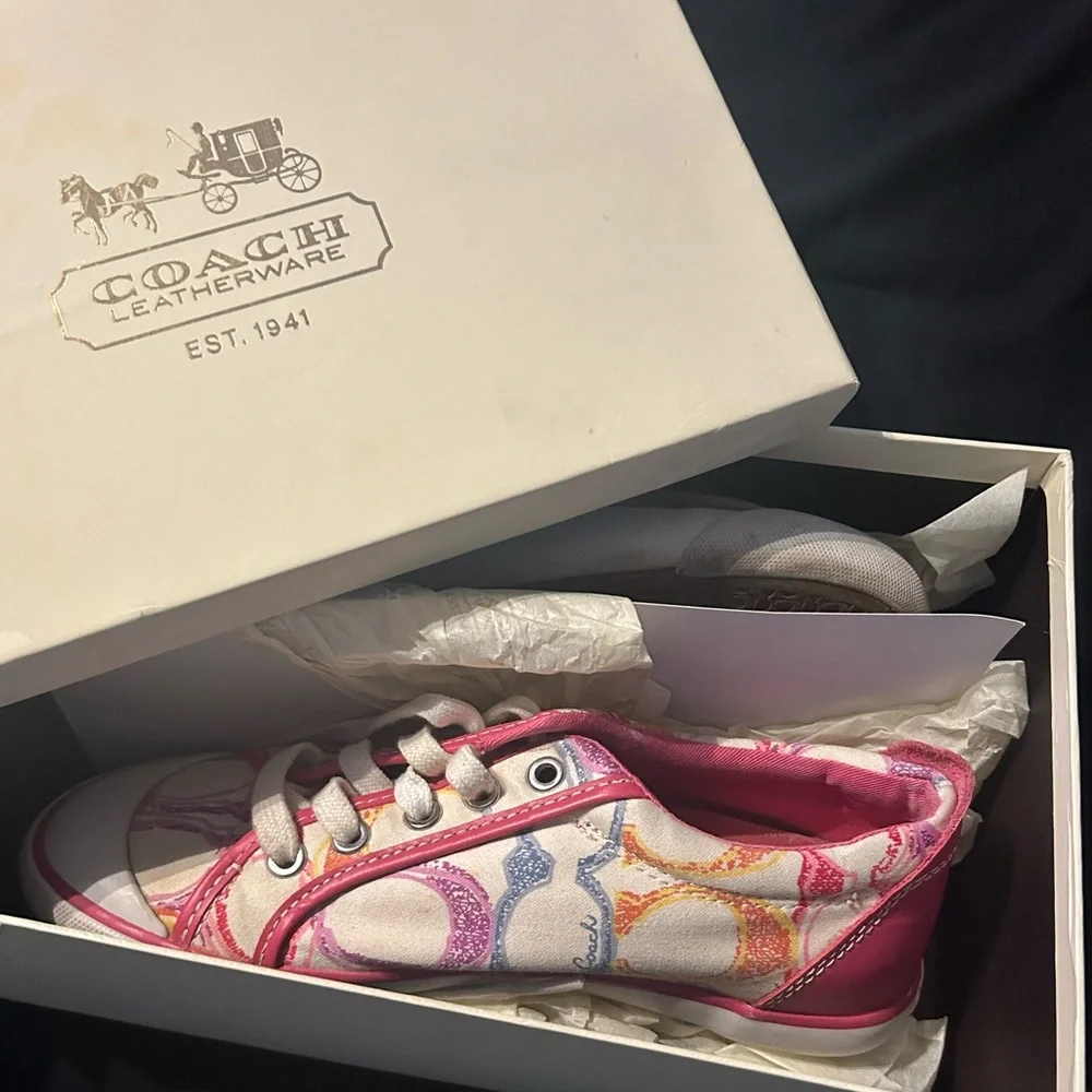 Coach Monogram Sneakers - Picture 2 of 3